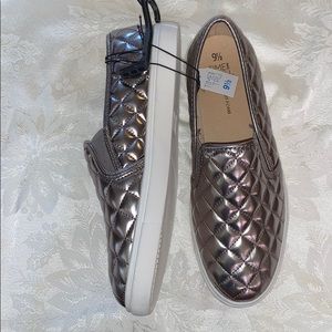 Brand New Holographic Slip-ons